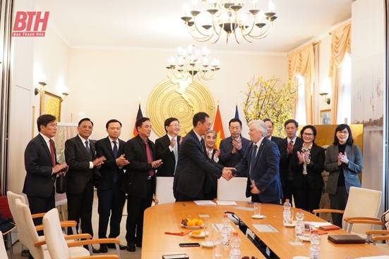 Đoàn công tác của tỉnh Thanh Hóa thăm và làm việc tại Cộng hòa Liên bang Đức